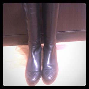 LK Bennett BAMBRA leather knee high boots